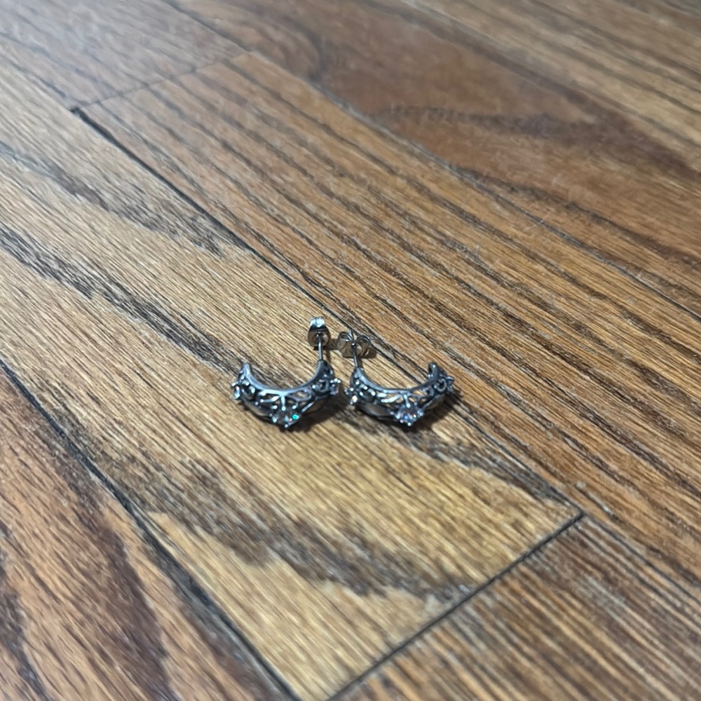 Silver Hoop Earrings